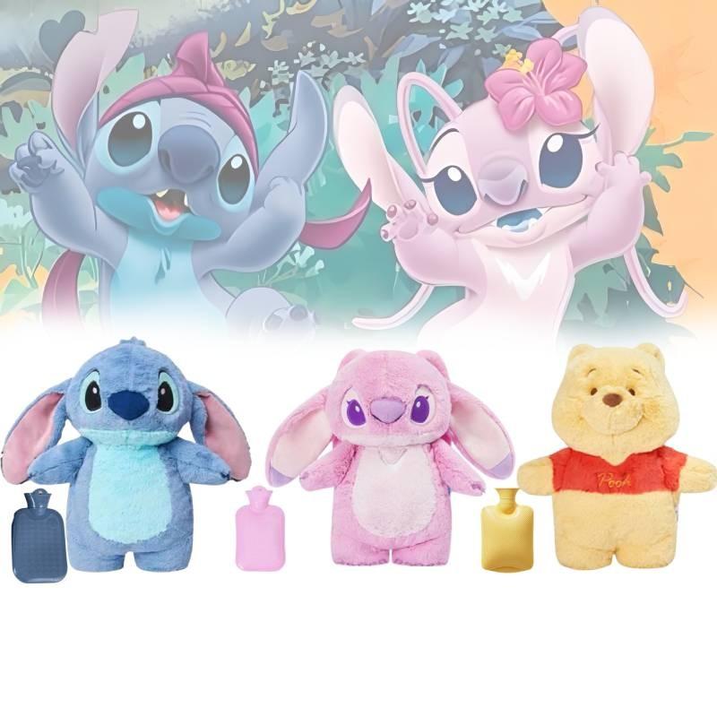 Adorable 30cm Stitch Plush Toy Water Bottle Heater For Cozy Winter Warmth