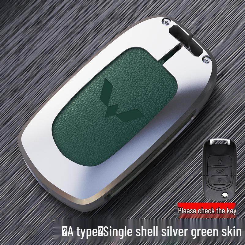 

Wuling Hongguang MINI EV Key Case with Macaron Mini Buckle and Metal Decoration - Women s Car Shell for e100 Bag