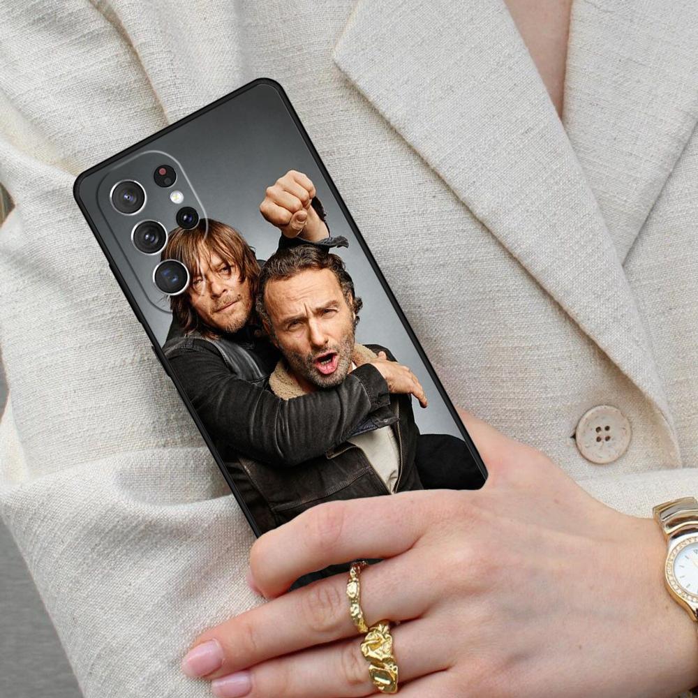 The Walking Dead Daryl Dixon SOFT Cell Phone Case for Samsung Galaxy S26 Ultra S25 S24 S23 S22 S21 S20 Note10 Cover Galaxy S20 5G