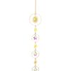 1/4 Pezzi Finestra Appesa Arcobaleno Decorativo Cattura Sole Perline Estetico Colorato Campanellino a Vento Riflettente per Matrimonio Festa