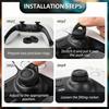12 Stück Weiche Silikon-Schwamm Zielpräzisionsringe Kollisionsschutz Joystick-Hilfsringe für PS4 PS5 Xbox Switch Stadia Controller