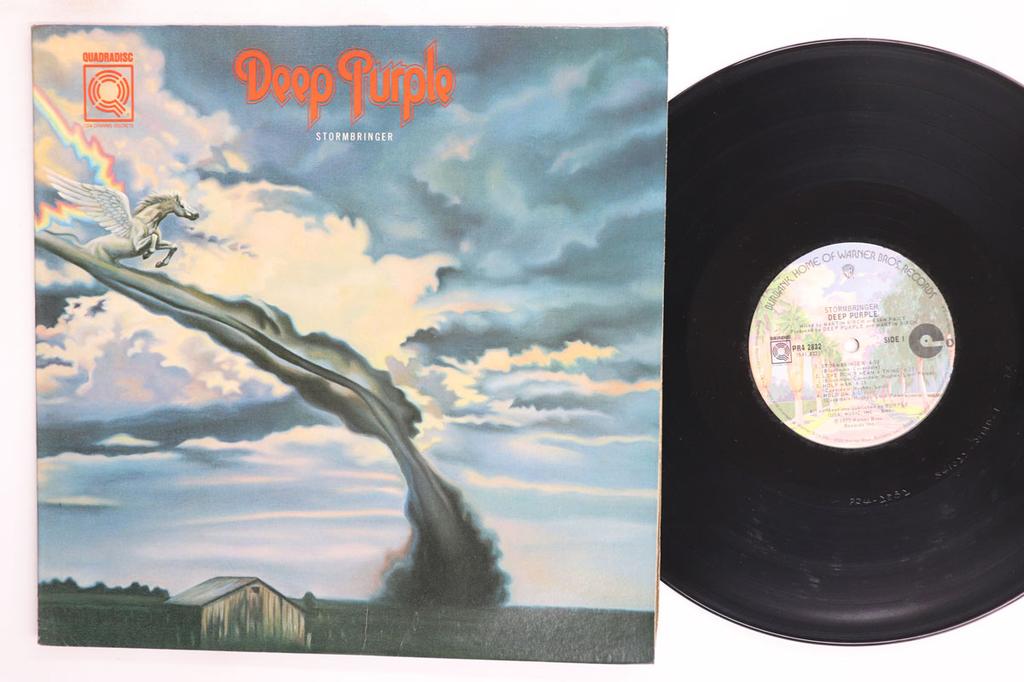 LP Record DEEP PURPLE Stormbringer PR42832 Warner Bros. 1975 US Rock Used