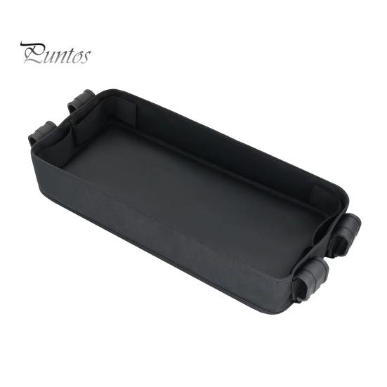 

Поднос для еды в коляску с застежками-лентами, водонепроницаемый, легко моется, универсальный, совместимый с подставкой для еды с изолированным подстаканником для тележки Wonderfold Large