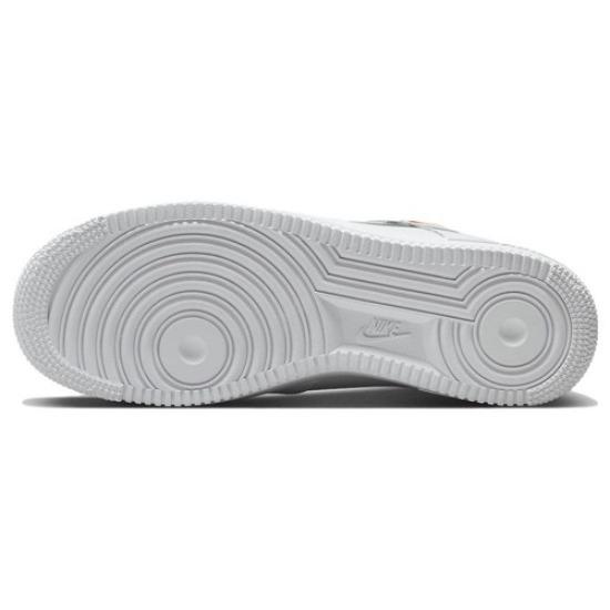 Nike Air Force 1 '07 Low Multi Swoosh - White Black - FN7807-100