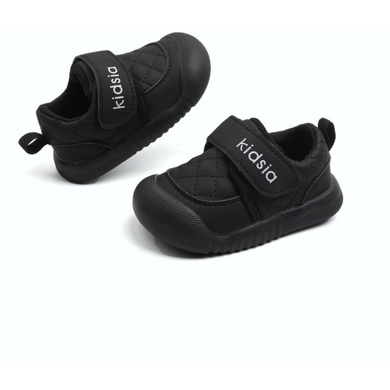 Boys' learning-to-walk shoes,0–1–3 years old, girls' small kids' casual shoes, spring-autumn new style infant shoes,soft sole anti-slip white sneakers