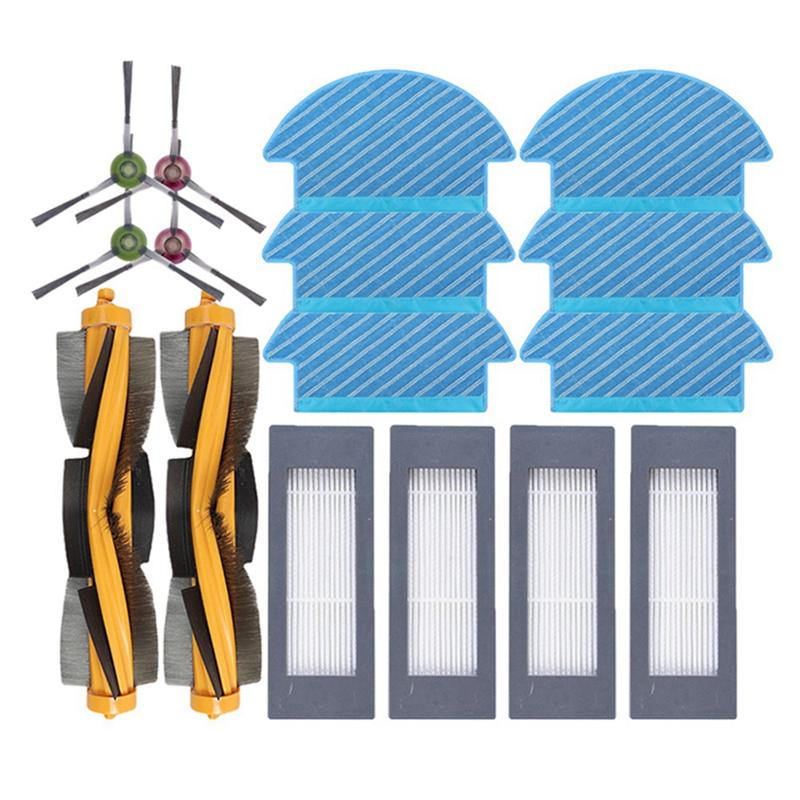 

A65T-Roller/Side Brush Hepa Filter Washable Mop Cloth Rags Plastic As Shown For Ecovacs Deebot DN33 DN36 DN55 DN520 Vacuum Clean