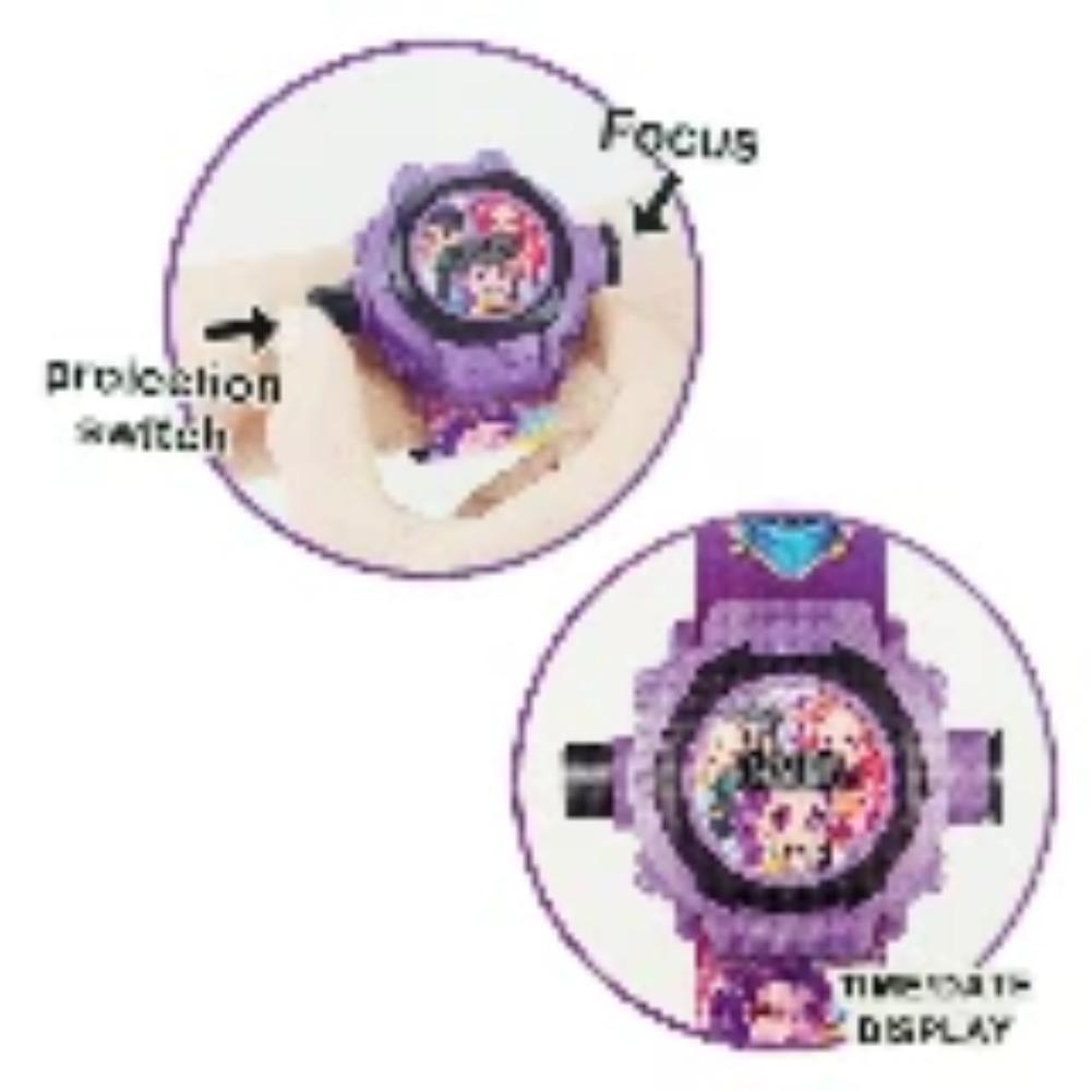 New K-POP Devil Hunter Children's Projector Light Watch Electronic Watch Multi functional Wristband Toy Birthday Gift