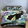 Sailboat with colorful clouds. Bedding sets Duvet cover sets Duvet covers Pillowcases(1 * Duvet Cover 2 * Pillowcases without duvet insert)