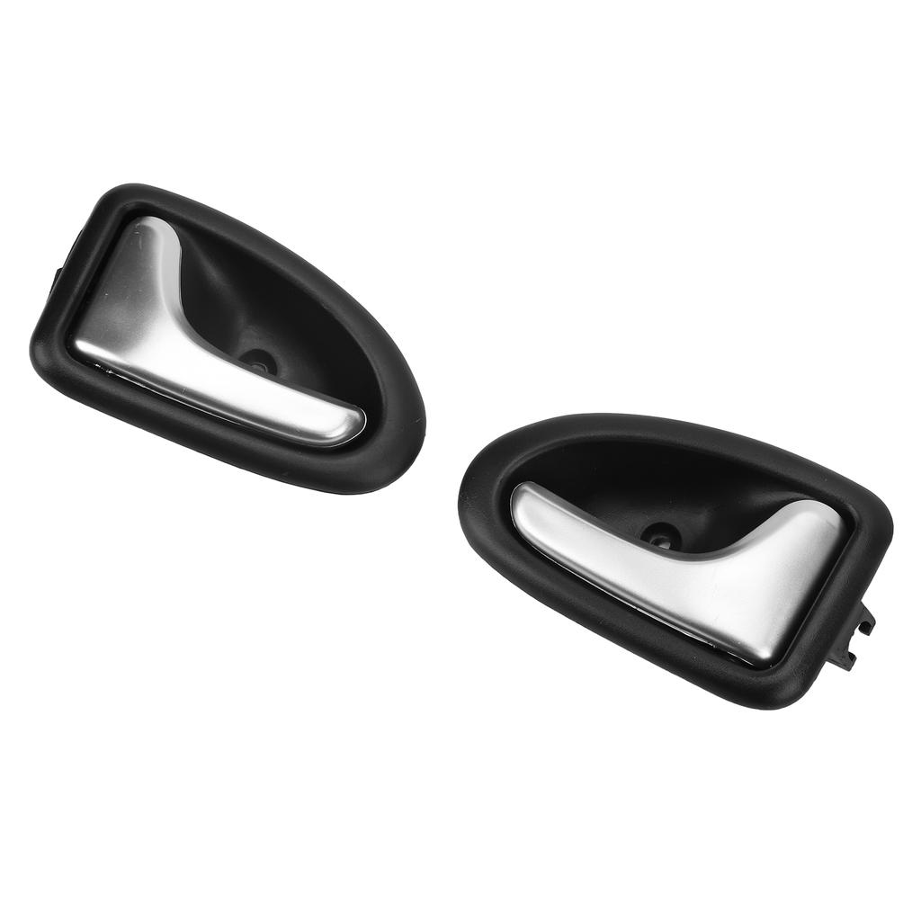 2PCS Car Interior Door Handle Matte Silver 7700353282 Replacement for Master 1998‑2007