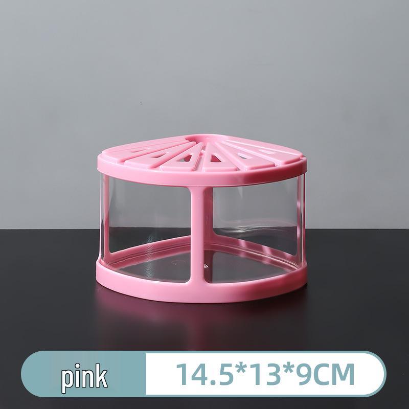 Transparent Desktop Aquarium: Fighting Fish, Jellyfish, Goldfish Tank with Street Stall Stand Design