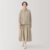 MUJI Wool Blend Shirt Size BG1QZA4A Women's Jacket, Beige, L,