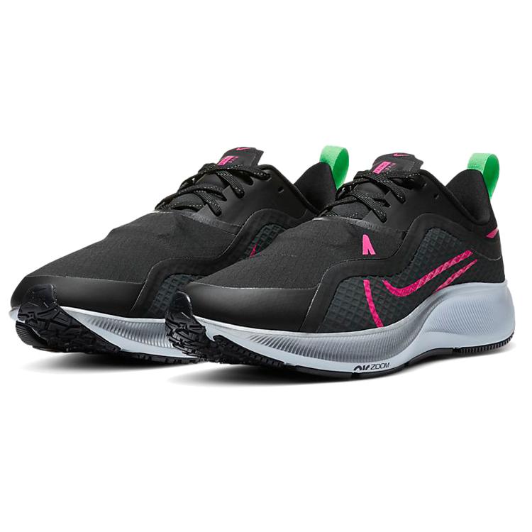 New Nike Air Zoom Pegasus 37 Shield Black Pink Blast CQ7935-003