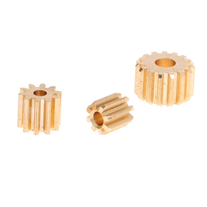 0.5M Modulus 8T 9T 10T 11T 12T 14T 15T 16T Teeth Copper Transmission Gear For Spindle Transmission Gear Fit 1.98Mm 2.3Mm 3.17Mm 3Mm 5Mm Shaft