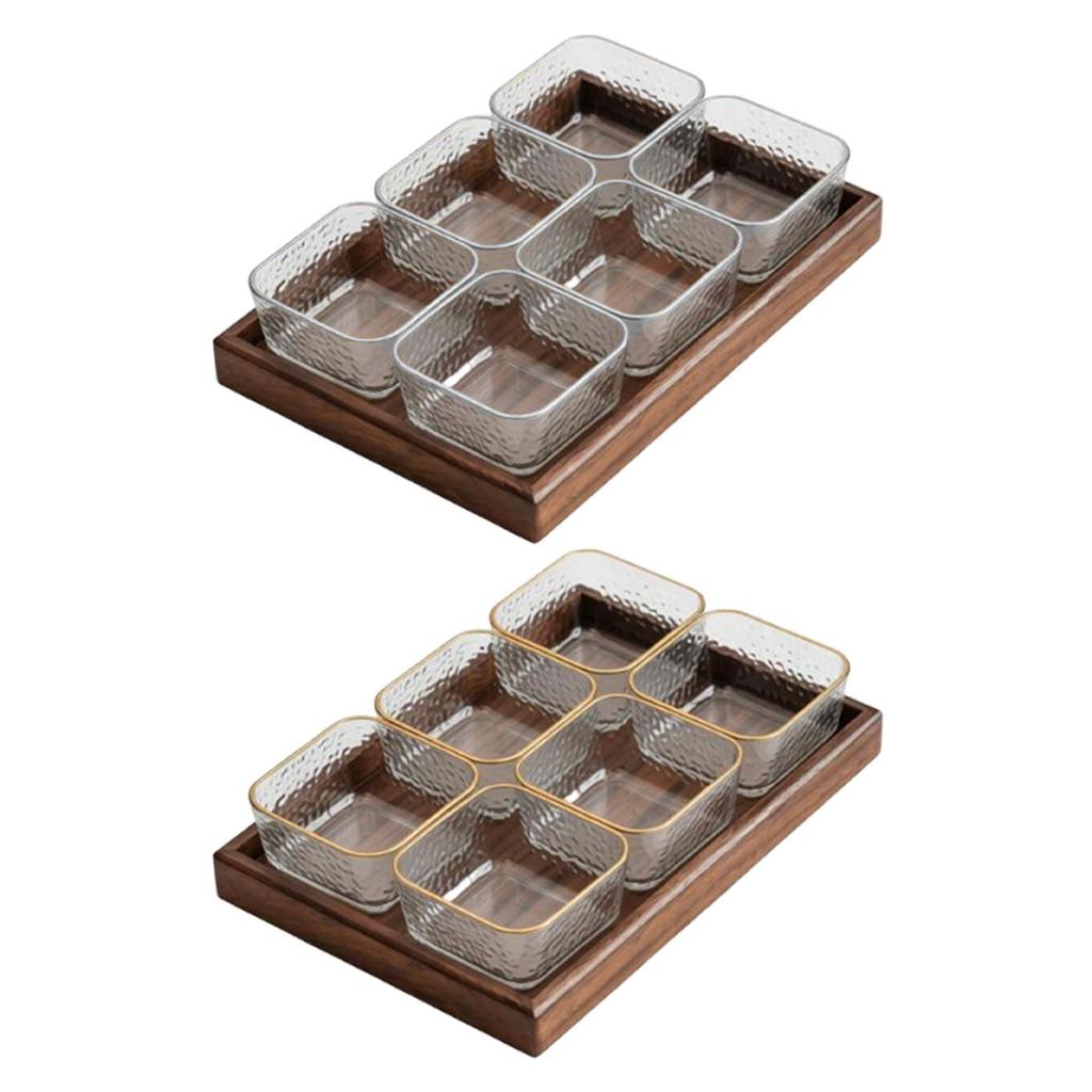 Divided Serving Tray, Nut Dish, Practical Serving Tray, , Modern Portable Fruit Dish