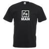 Fe IRON MAN - FUNNY SCIENTIFIC NERDY SLOGAN Mens T-Shirt