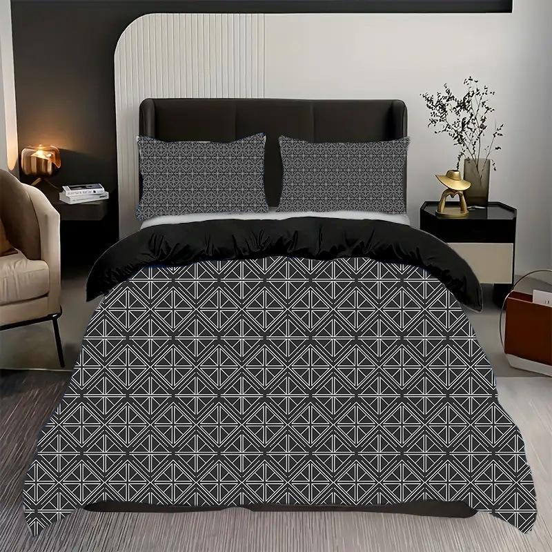 

Bedding Nordic Super Soft Simple Light Luxury Three-Piece Quilt Cover Mattress Home Textile Products 135 * 200Cm 50 * 80cm * 1 two-piece set