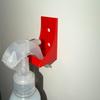 4Pcs Easily Install Spray Bottle Holder Multifunctional Storage Rack Spray Bottle Racks  Bathroom