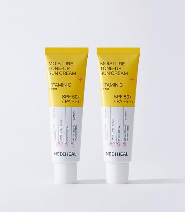 [1+1] Vitamin C Moisture Tone-Up Sun Cream 50ml+50ml