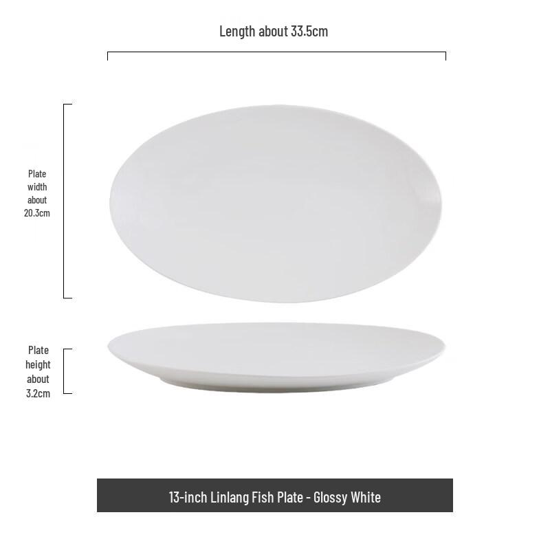 Heated Ceramic Oval Serving Dish