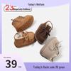 2025 Autumn/Winter Girls' Fashion Snow Boots - Korean Style Princess, Soft Sole, Non-slip Cotton Birkenstock Shoes