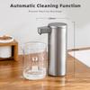 Automatic Soap Dispenser Stainless Touchless Rechargeable Hand Sanitizer Shampoo Detergent Dispenser for Kitchen Bathroom Toilet