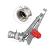 1PC Lawn Sprinkler 2inch Agriculture Irrigation Spray Sprinkler Farm Watering Sprinkler 360° For Garden Lawn, Sugar Cane
