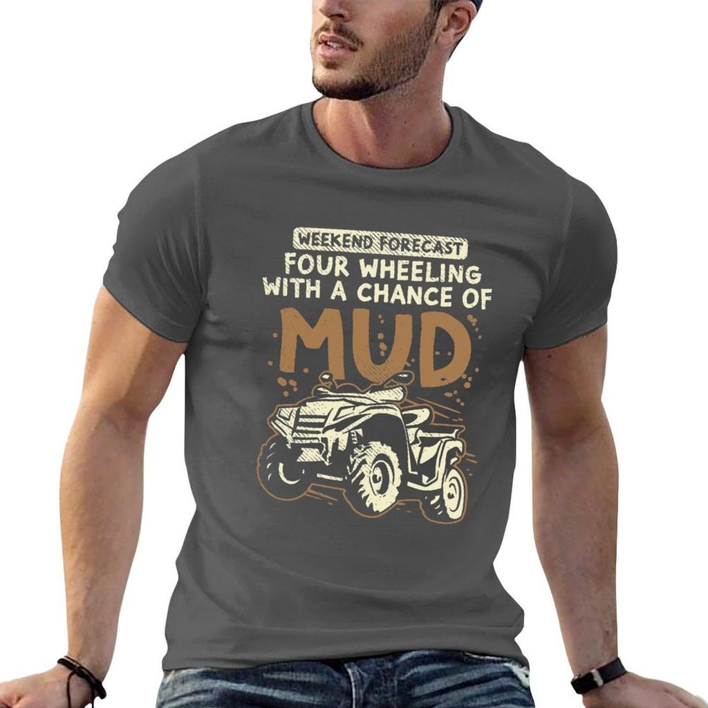 Quad Driver Offroad Four Wheeler Gift Tshirt Clothes Luxury Tshirt Unisexs Cotton Tshirt