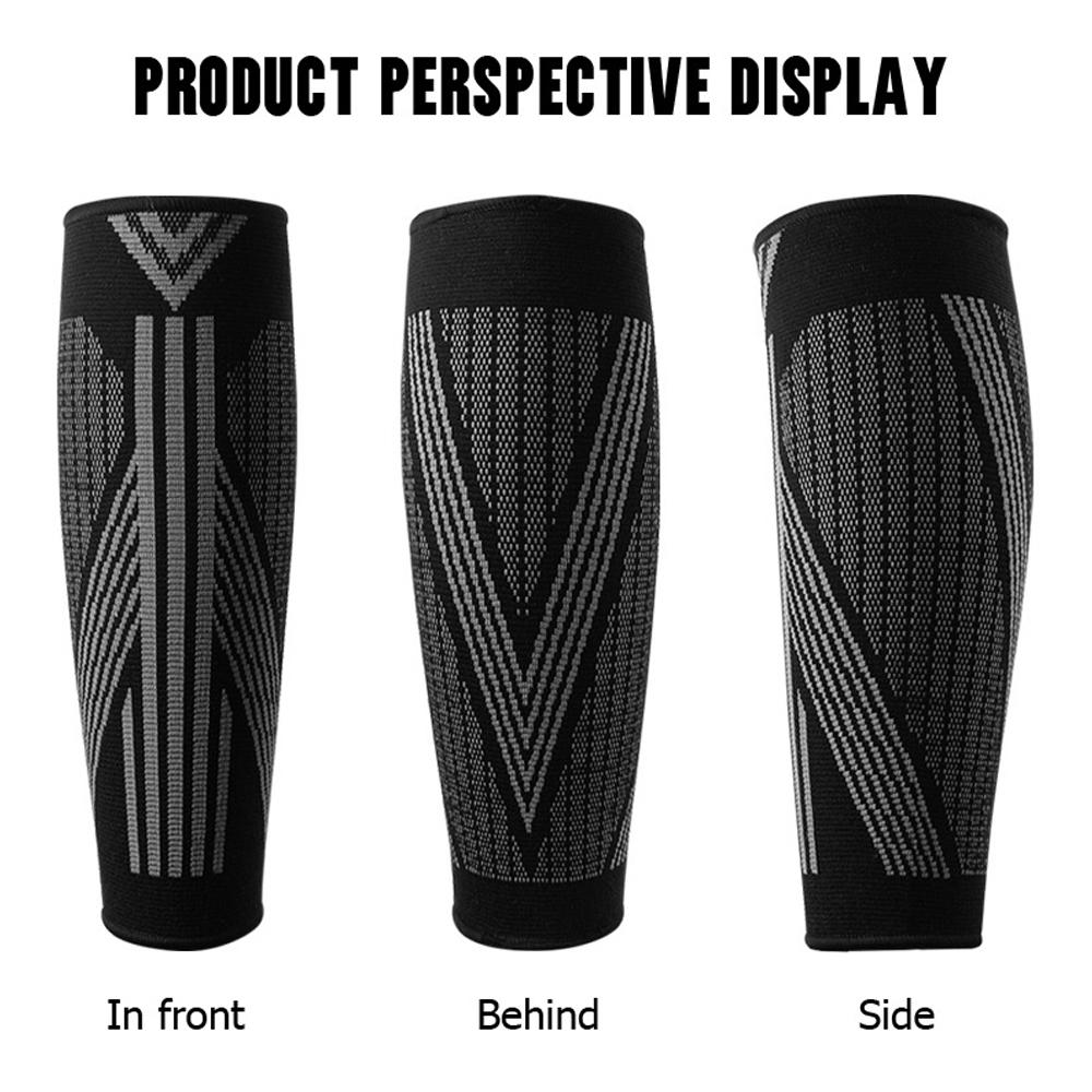 Unisex Calf Compression Sleeves 1Pair For Sports And Fitness Footless Leg Support Socks Muscle Recovery