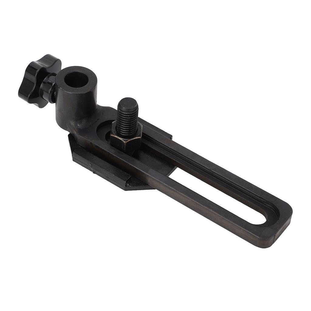 Drehwerkzeughalterbasis 16MM Lochdurchmesser legierter Stahl Holzbearbeitung Drechselwerkzeugauflage für 58 Zoll