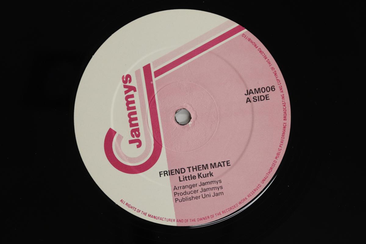 

12inch Record LITTLE KIRK Dont Touch The Crack Friend Them JAM006 JAMMYS RECORDS 1987 UK Reggae Ska Dub Used