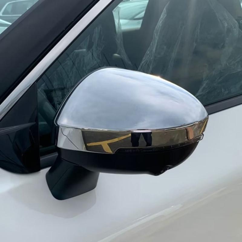 For Mitsubishi Outlander   2024 ABS Car Rearview Door Side Mirror Trim Rearview Mirror Rain Shield Cover Accessories