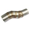 450Mt 2023+ CFMOTO For 450 Middle Exhuast MT Motorcycle Link Pipe Connect 51Mm Motorcycle Escape Exhaust Muffler Pipe +