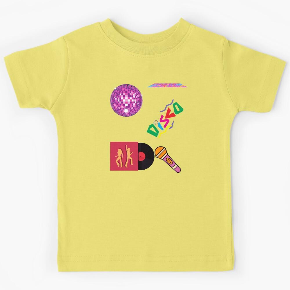 Retro 80s Disco Packs For Music Lovers And Music Teachers - Disco theme Kids T-Shirt 170