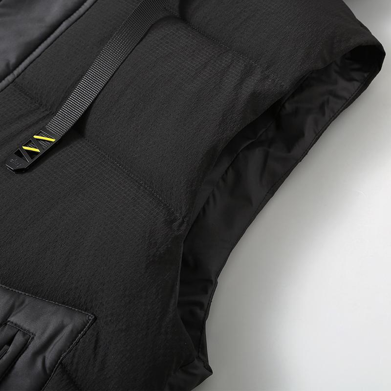 Plus Größe S-8XL Herbst Ärmellose Jacken Männer Weste Neue Mode Für Männer Warme Weste Mit Kapuze Koreanischen Stil Gepolsterte Mäntel