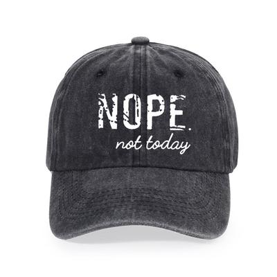 Summer Sunscreen Hat Versatile Fashionable Old Printed Baseball Hat Cool Washed Trucker Hat Sports Leisure Hat