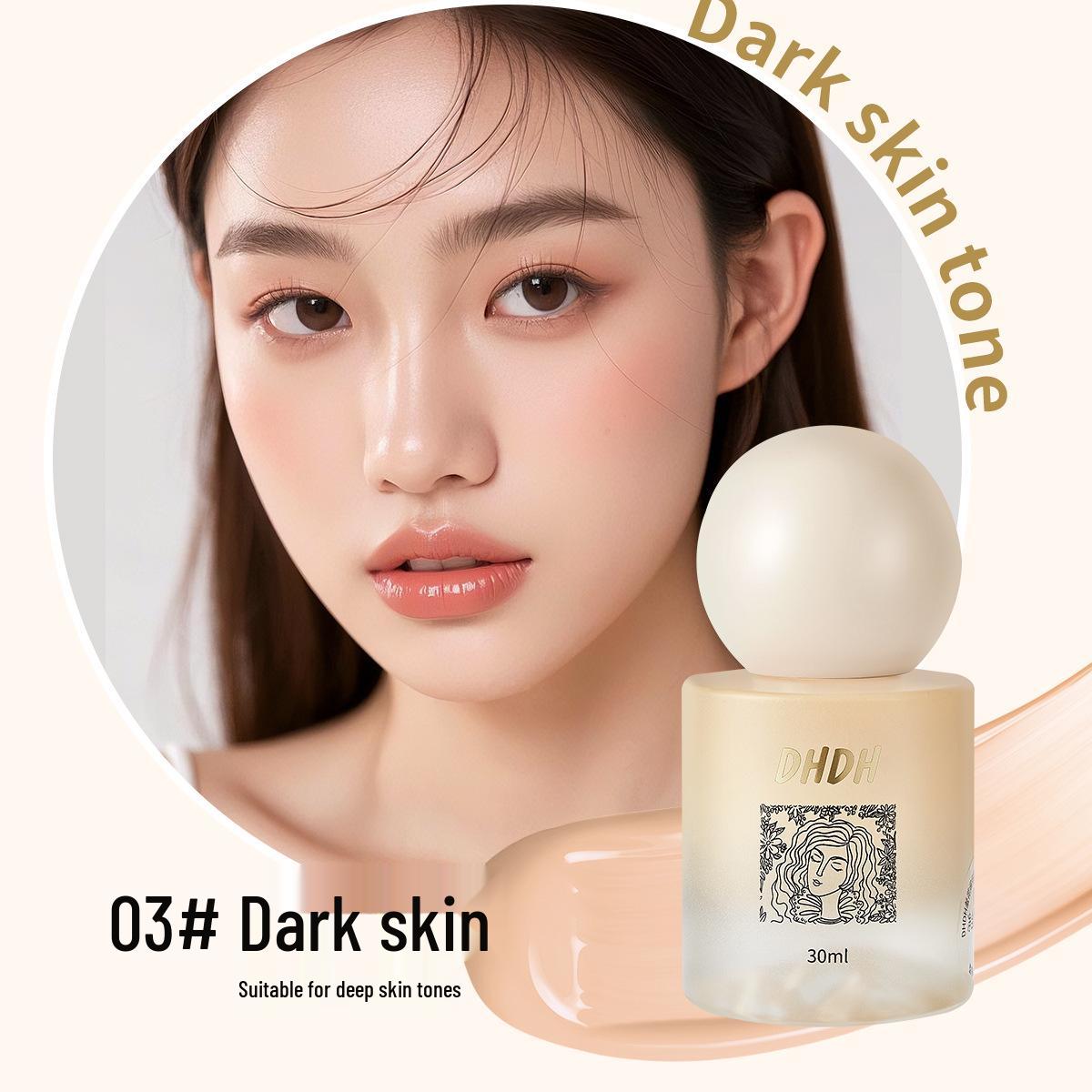 DHDH Shy Flower Moonlit Long-lasting Brightening BB Cream - Flawless, Clear & Hydrating Foundation for Women 30ml