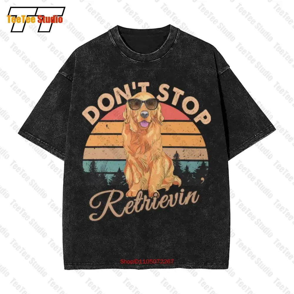 DonT Stop Retrievin Golden Retriever Vintage Oversized TShirt Dog Caps Baseball Cap KHD S