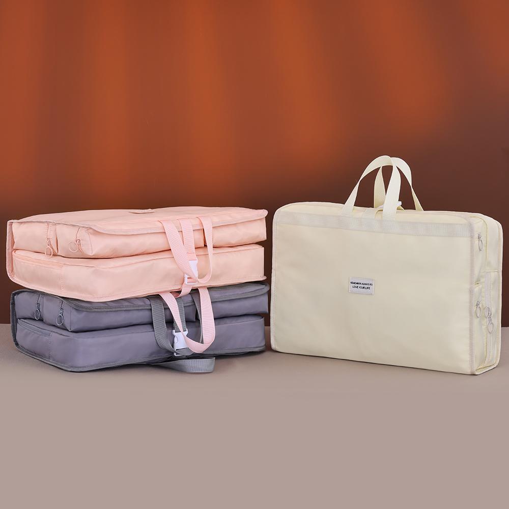 Hanging Travel 7 In 1 Clothes Lightweight Storage Cosmetic Bag Dustproof Moisture-proof Luggage Organizer Space Saving Suitcase