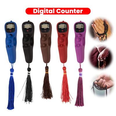 2038P Tragbarer Handheld Digitaler Perlenzähler Entspannungsspiel LCD Digital Quaste Rosenkranz Zähler für Muslimisches Gebet