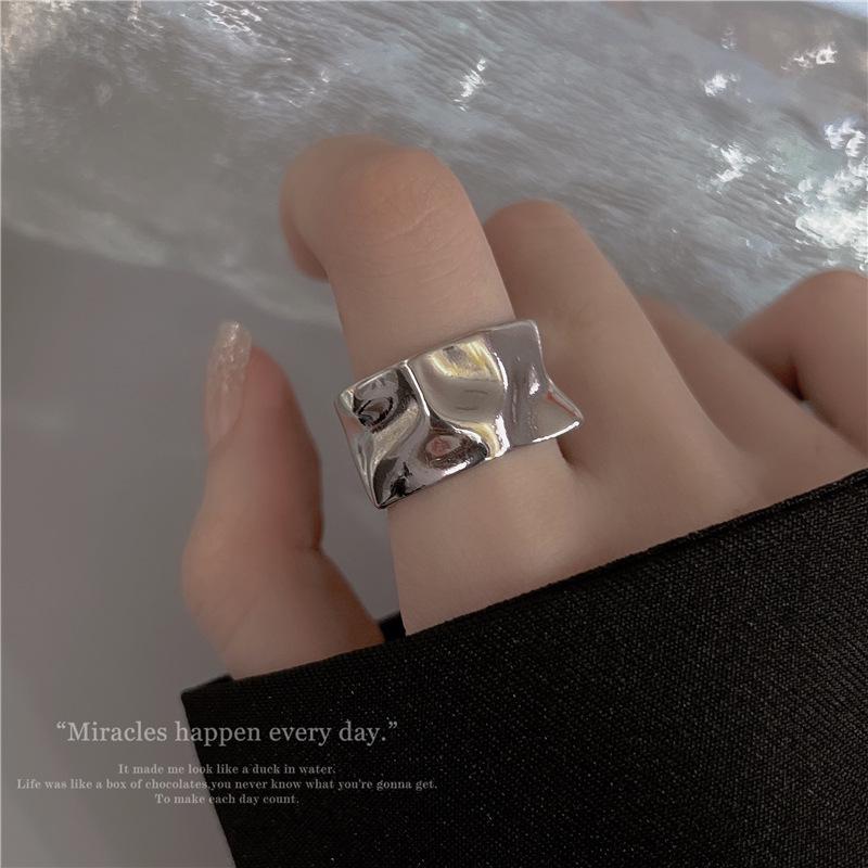 Adjustable 18K Gold Filled Ring with High Color Retention - European & American Style Index Finger Ring