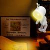 LED Night Lights Magnetic AG Battery Nights Lamp For Children Bedroom Bedside Desk Decorations Astronauts Mini Night Light
