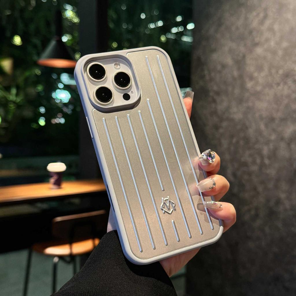 Anwendbar für iPhone17 Handyhülle Rimowa Aluminium-Magnesium-Legierung schlicht und fortschrittlich Apple 16promax Schutzhülle