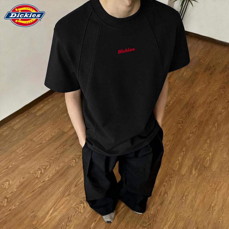 Dickies Men s Loose Fit Patchwork T-Shirt M