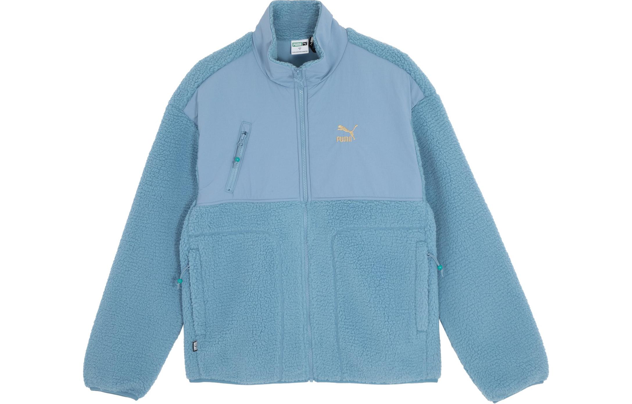 PUMA CNY Velvet feel Coat Unisex Light Blue 625832-20 XS