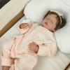 48CM Newborn Baby Doll Loulou Reborn  Soft Silicone Flexible 3D Skin Tone with Visible Veins Hand Rooted Hair Doll Toy