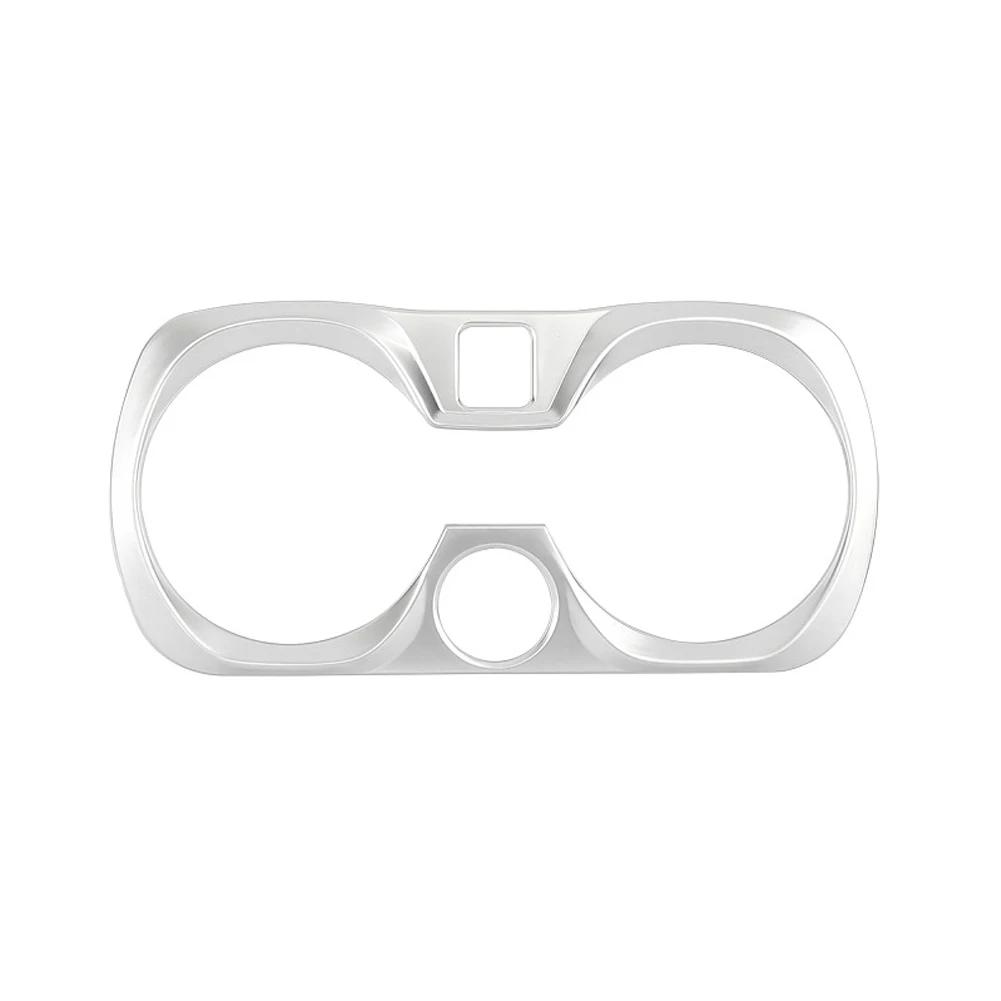 Car Carbon Fiber Sliver Sticker Auto Gear Shift Water Cup Holder Panel Cover For BMW 3Series G20 G28 325li 2020-2024 Accessories