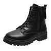 Fashion Elegant With Medium Heels Woman Short Shoes High Platform Winter 2024 Ankle Boots for Women Quality Autumn Y2k Spring Pu Booties
