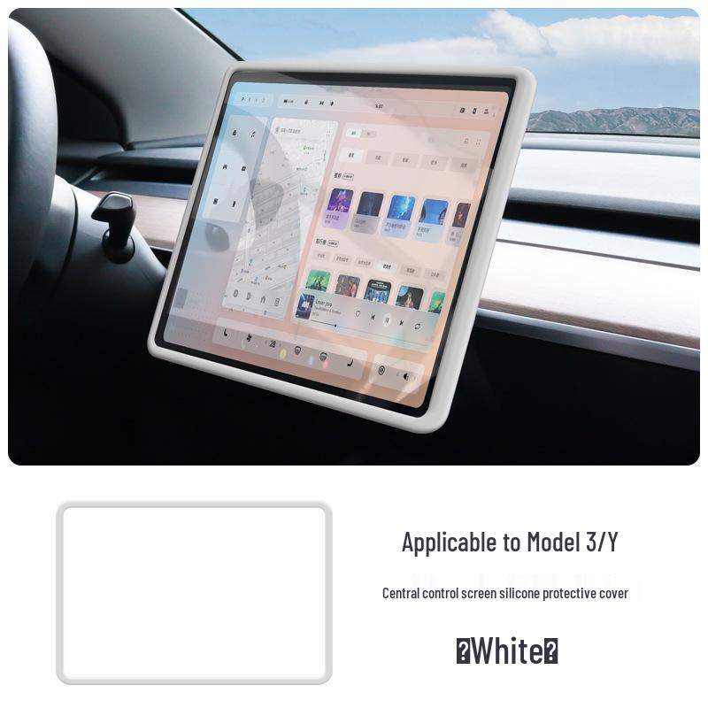 Silikon-Displayschutz & Konsolenabdeckung für Tesla Model 3/Y/YL
