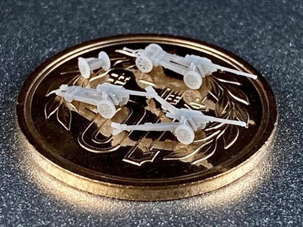 Fire Starter 1/700 German 15cm sFH 18 Howitzer Set Resin Kit FS-G23 (Combat Vehicle)