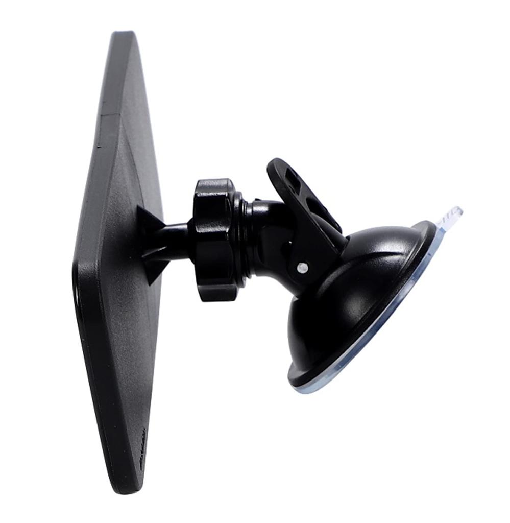 Universal Car Rearview Mirror with Suction Cup Flat for Fiat Super Lotus Europa Elan x Mount, Mirror, Repairing, Air-Cooled Beetle, Seven, (6cm 20cm)